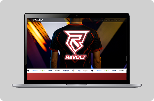ReVOLT-esports（架空）チームサイト